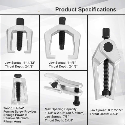 5pc Ball Joint Separator Kit