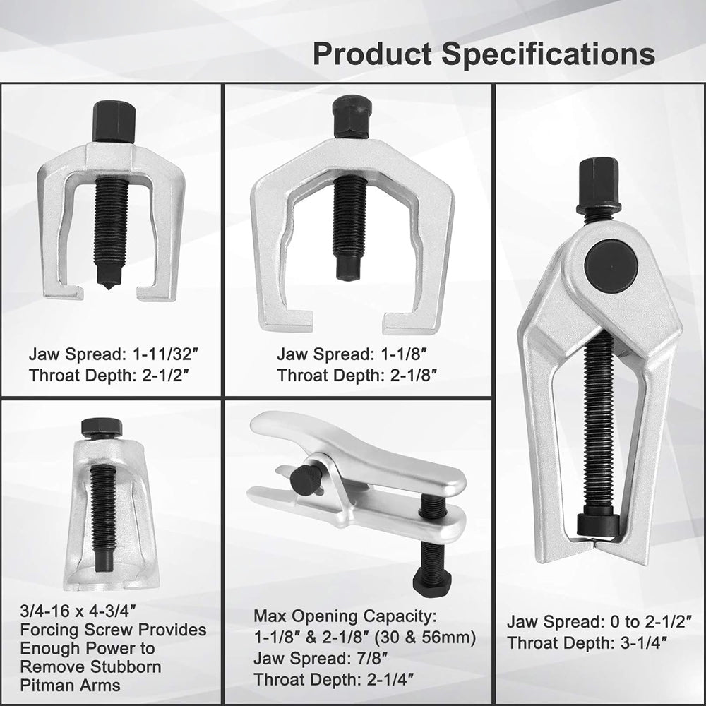 5pc Ball Joint Separator Kit