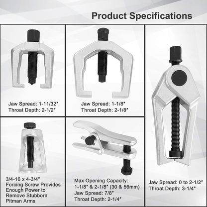 5pc Ball Joint Separator Kit