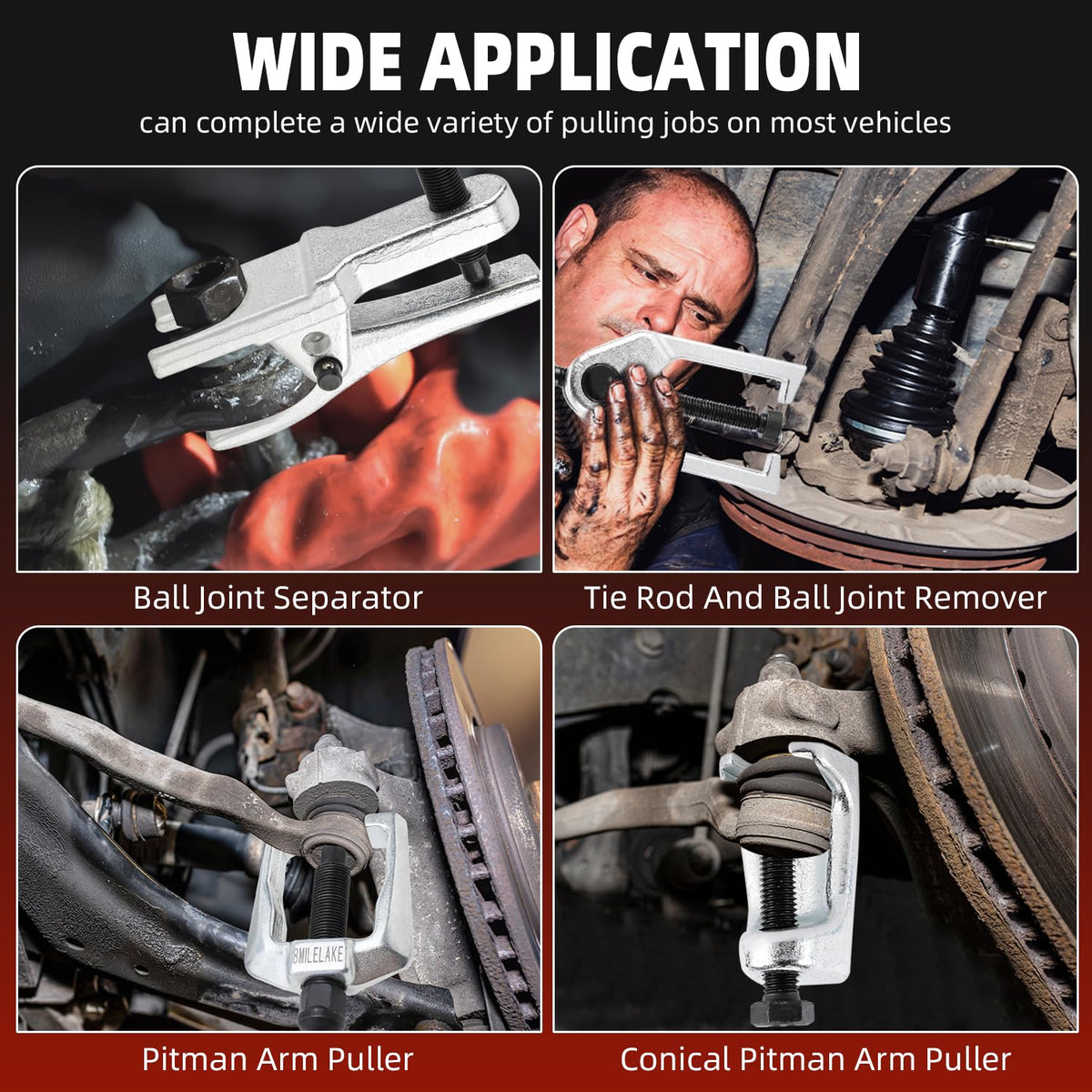 5pc Ball Joint Separator Kit