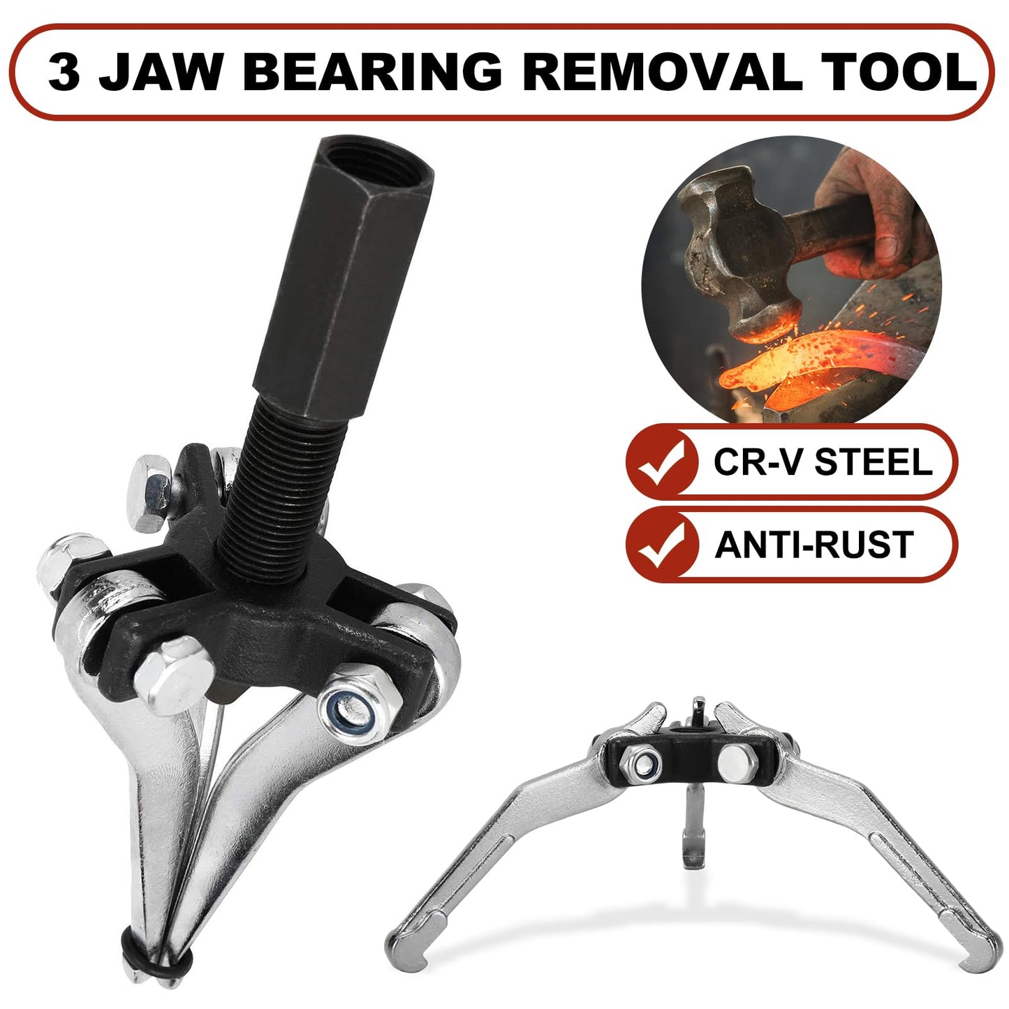Bearing Puller with Slide Hammer Tool Set