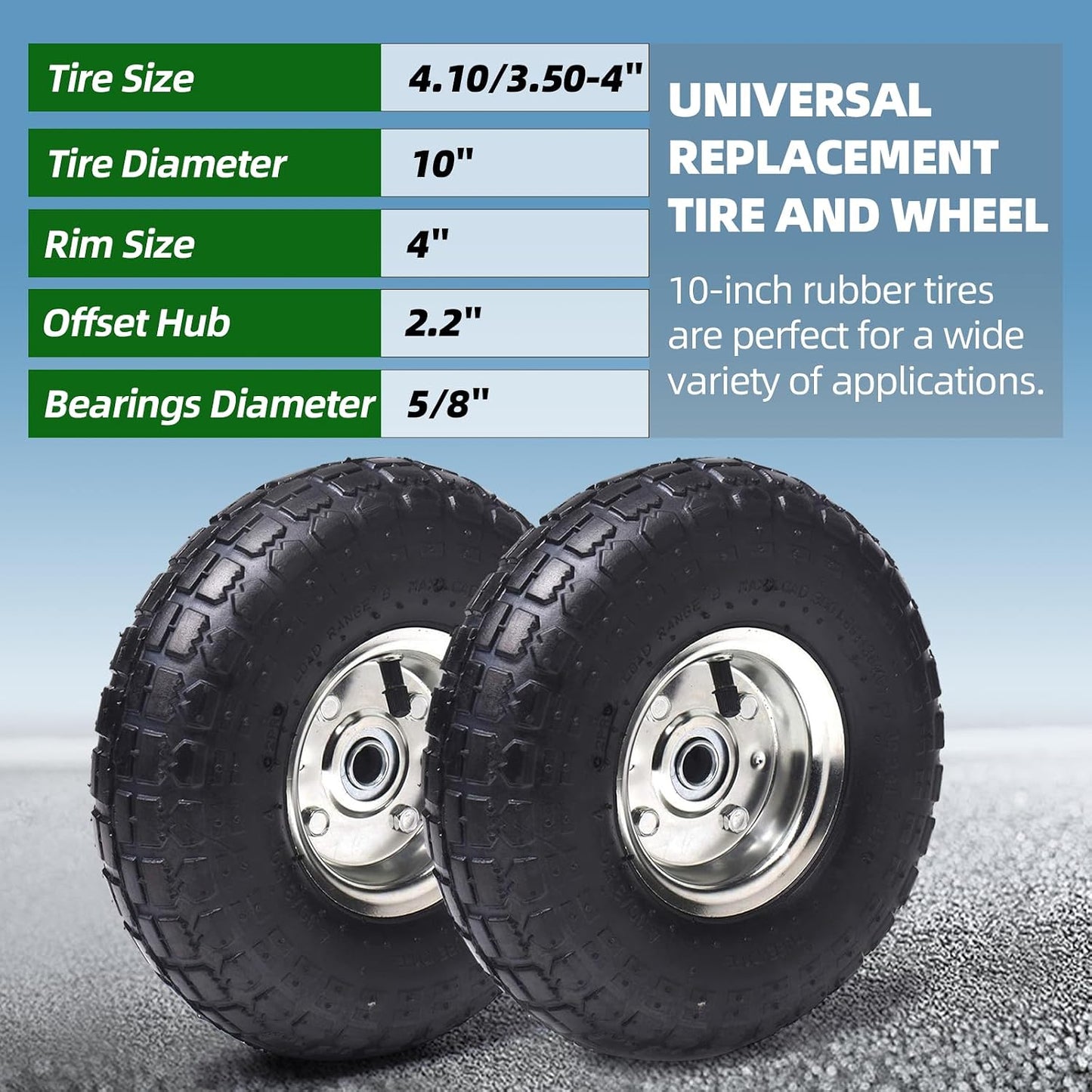 Wheel Barrow / Trolley / Go Cart Wheels