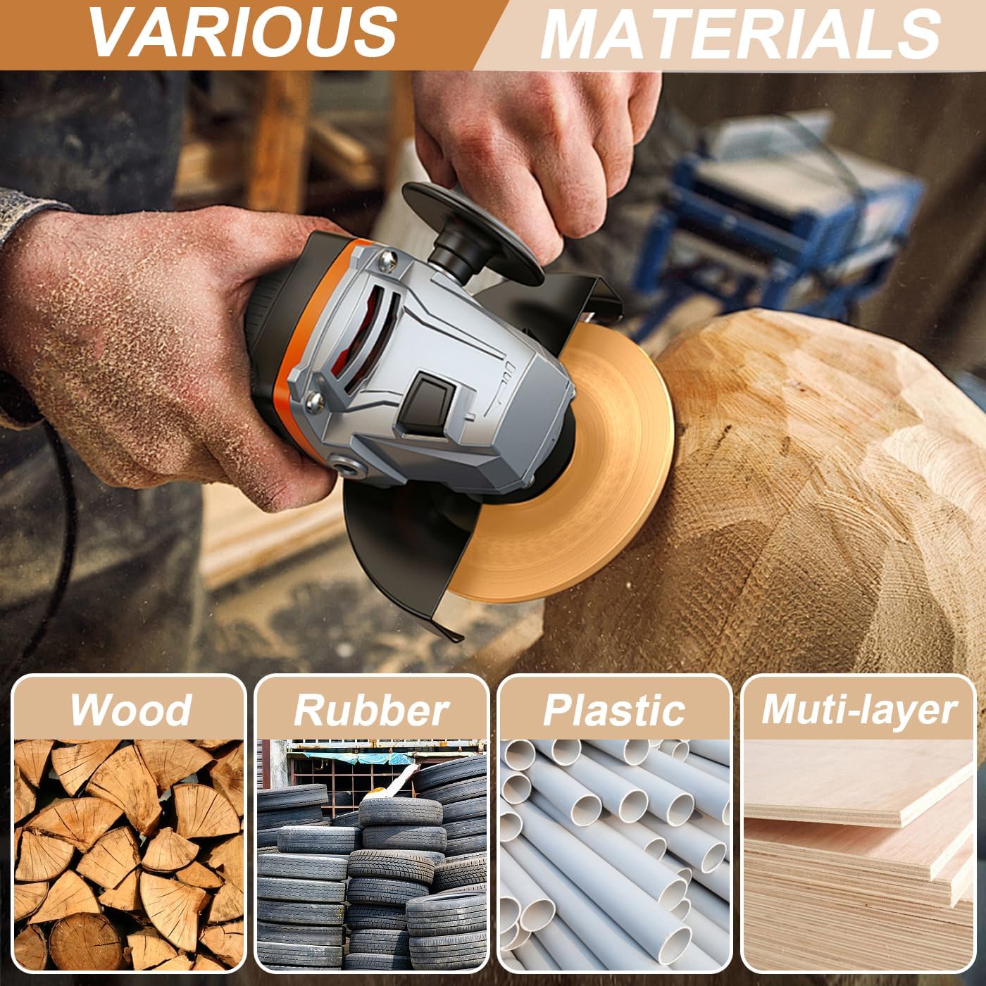 Wood Carving Disc Set