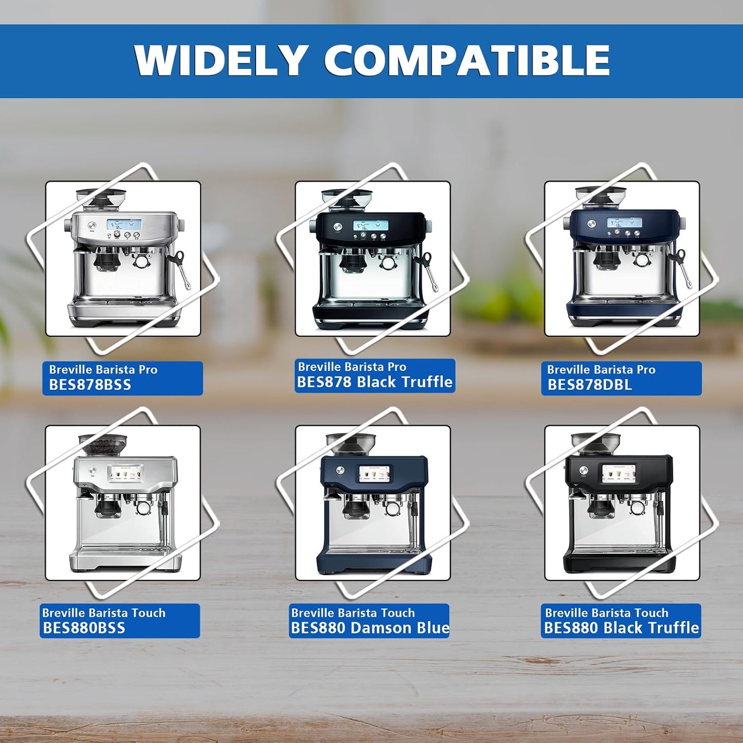 4-Pack Breville Espresso Water Filter