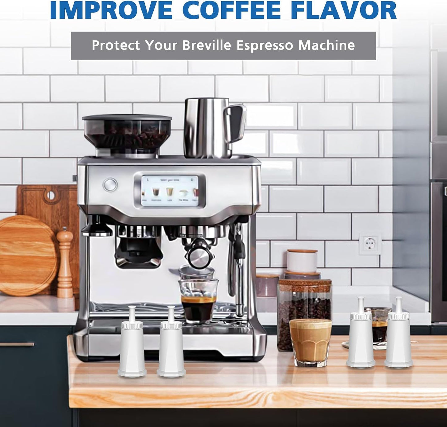 4-Pack Breville Espresso Water Filter