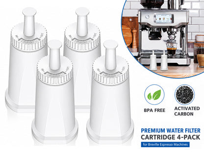 4-Pack Breville Espresso Water Filter