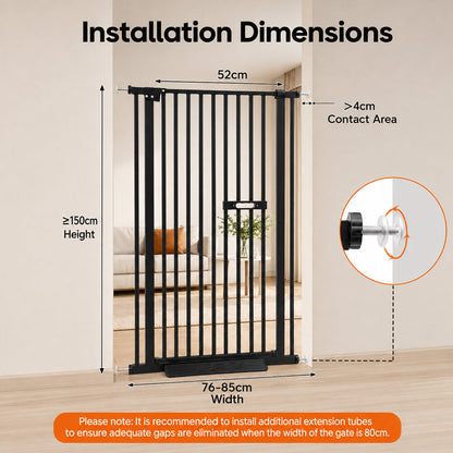 Pet Safety Gate - Retractable Safety Gate 150cm