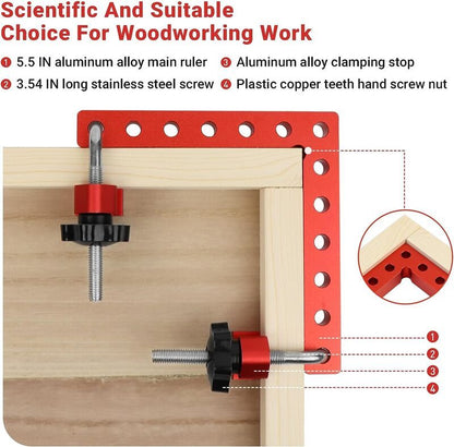 90 Degree Positioning Squares Right Angle Clamps