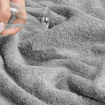 6 Piece 100% Cotton Bathroom Towels