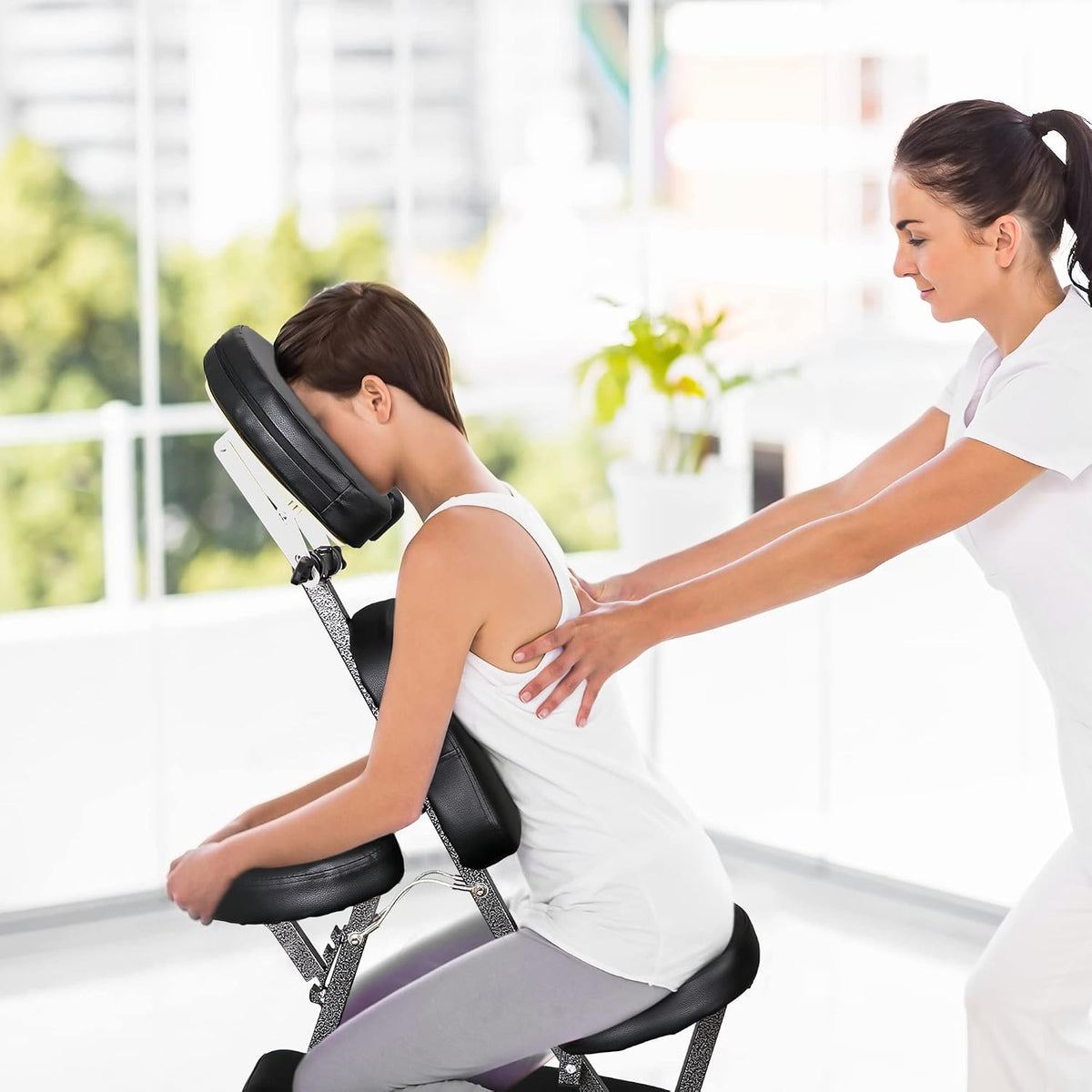 Portable Foldable Tattoo Therapy Massage Chair