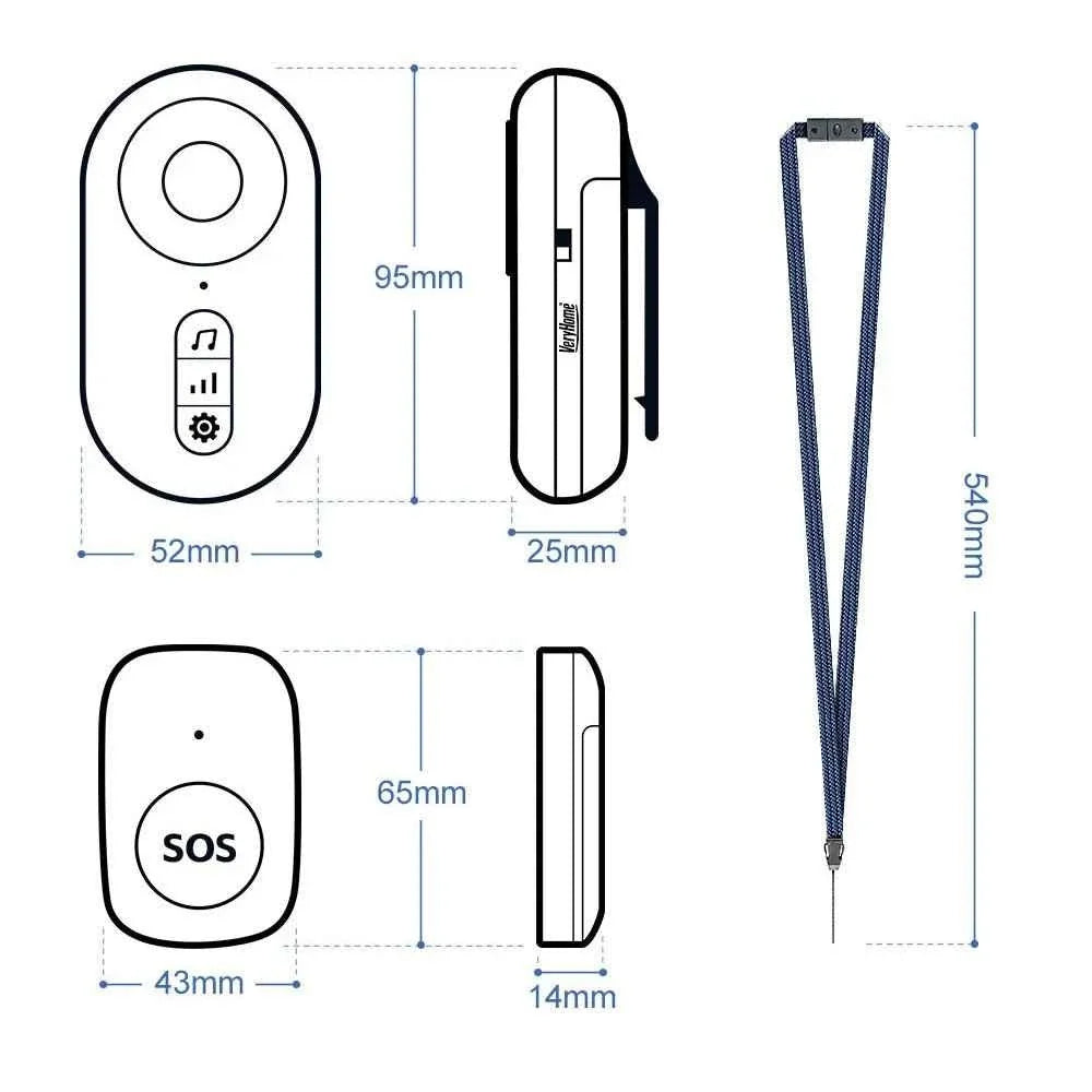 Wireless Caregiver Pager