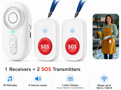 Wireless Caregiver Pager