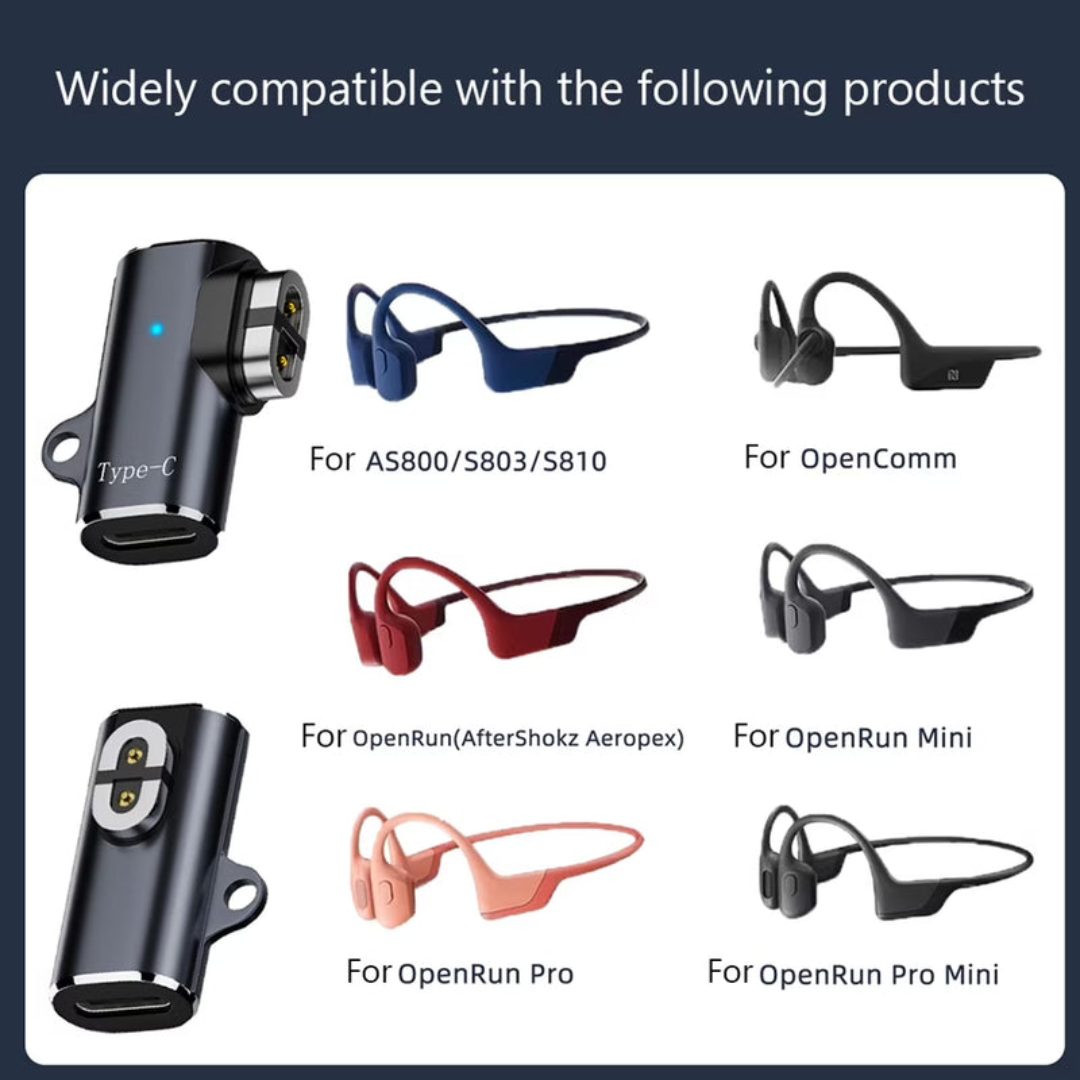 Shokz Headphone USB-C Charging Adapter