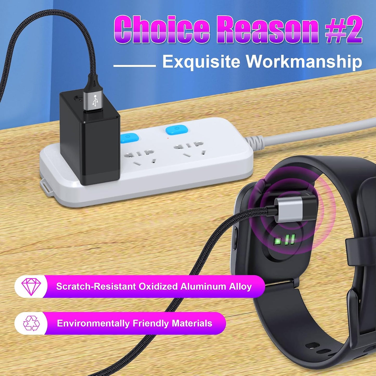 Garmin Watch Charging Cable