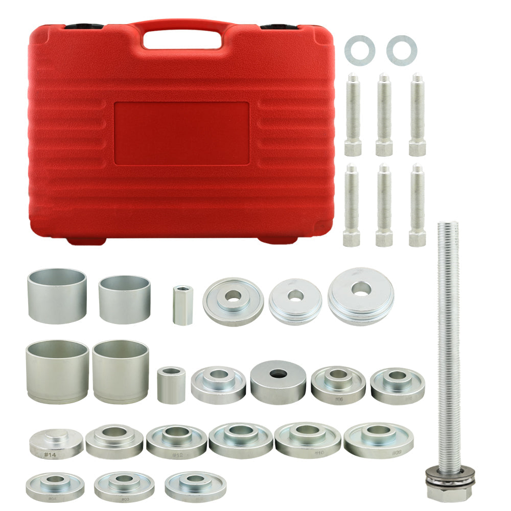 31-Piece Wheel Bearing Removal Kit Front & Rear Hub