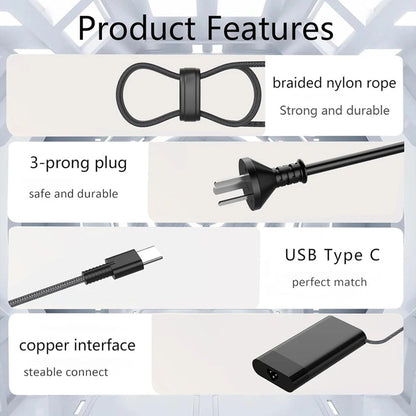 HP Laptop Charger 65W USB C