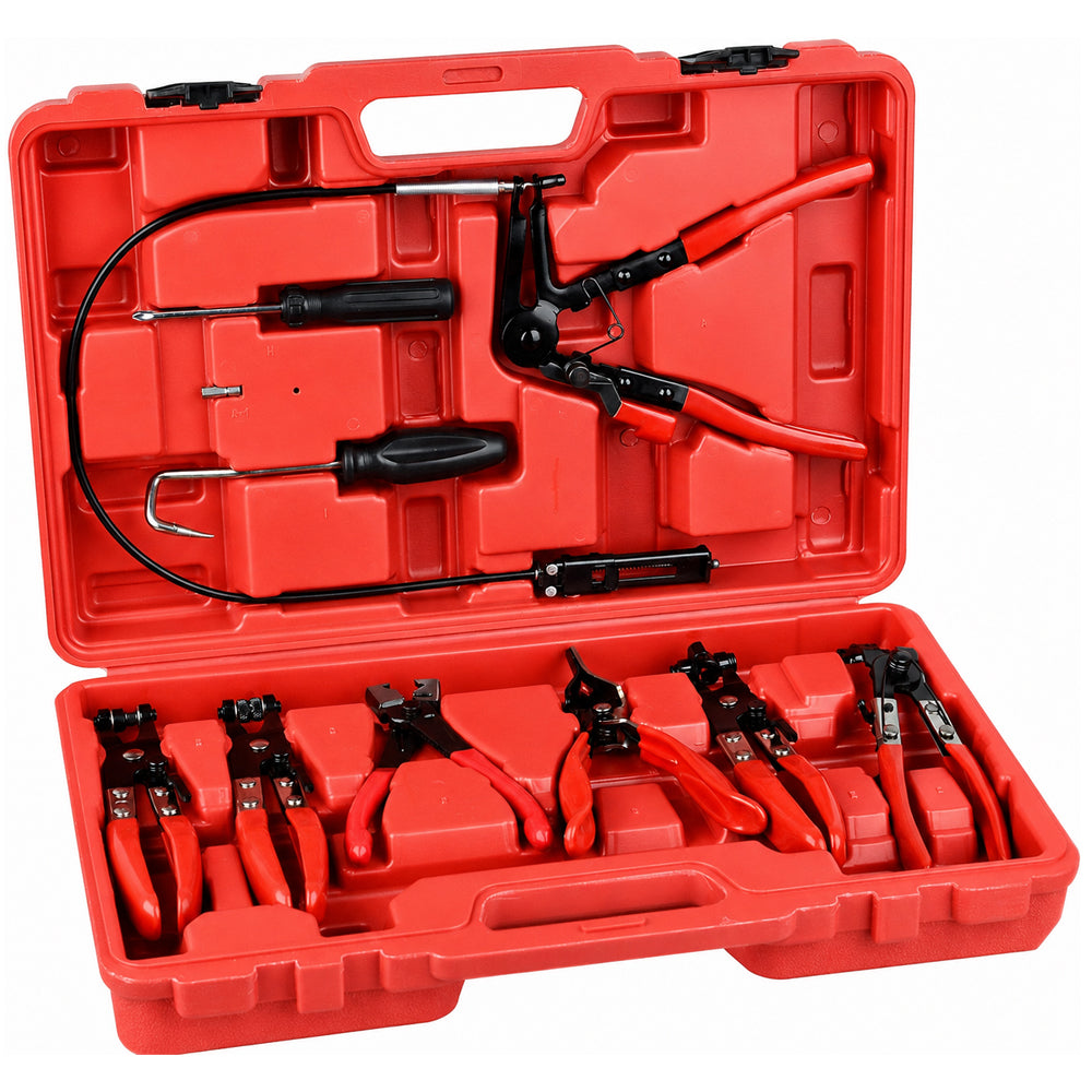 Hose Clamp Clip Plier Kit
