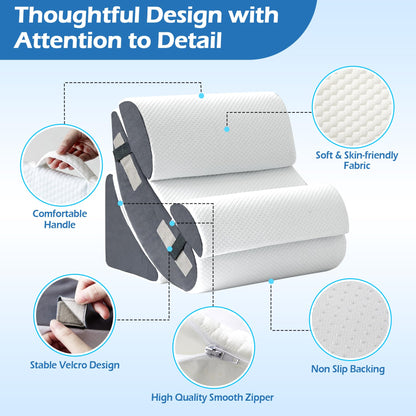 6PCS Orthopedic Bed Wedge Pillow Set