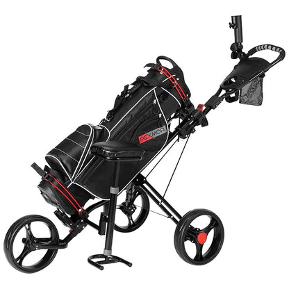 Golf Club Cart Trolley Golf Trundler
