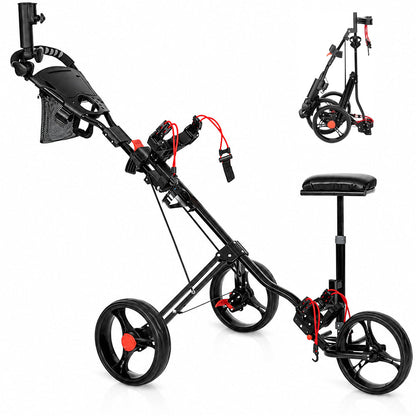 Golf Club Cart Trolley Golf Trundler