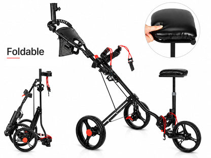 Golf Club Cart Trolley Golf Trundler