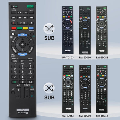 Sony TV Remote Universal Replacement Remote for Sony Bravia TVs