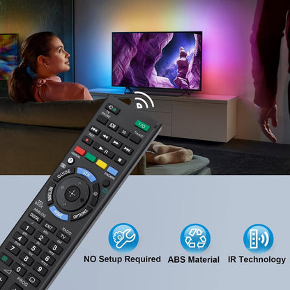Sony TV Remote Universal Replacement Remote for Sony Bravia TVs