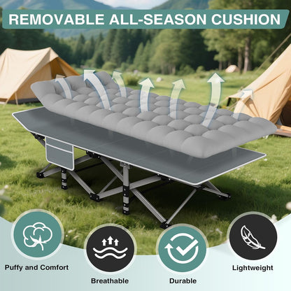 Foldable Camping Bed with Mattress