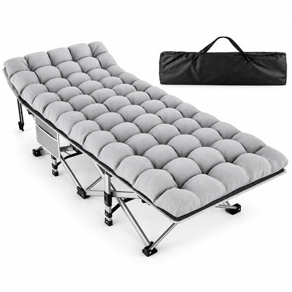 Foldable Camping Bed with Mattress