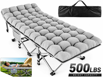 Foldable Camping Bed with Mattress