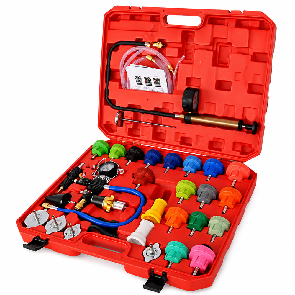 Radiator Pressure Tester Kit 34 Pcs