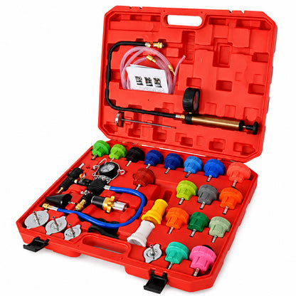 Radiator Pressure Tester Kit 34 Pcs