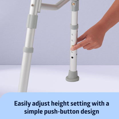 Adjustable Shower Chair Bath Tub Transfer Bench for Elderly Disabled