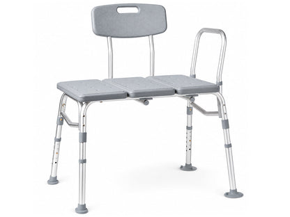 Adjustable Shower Chair Bath Tub Transfer Bench for Elderly Disabled