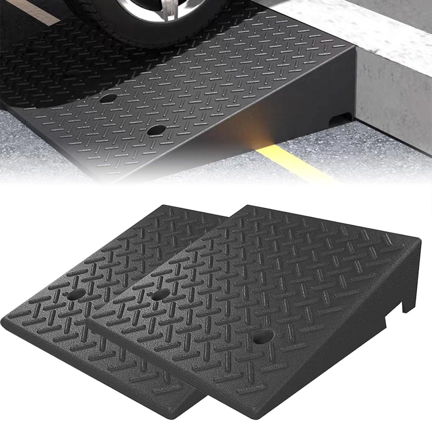 Kerb Ramp Curb Ramp Pair 2-Piece Set