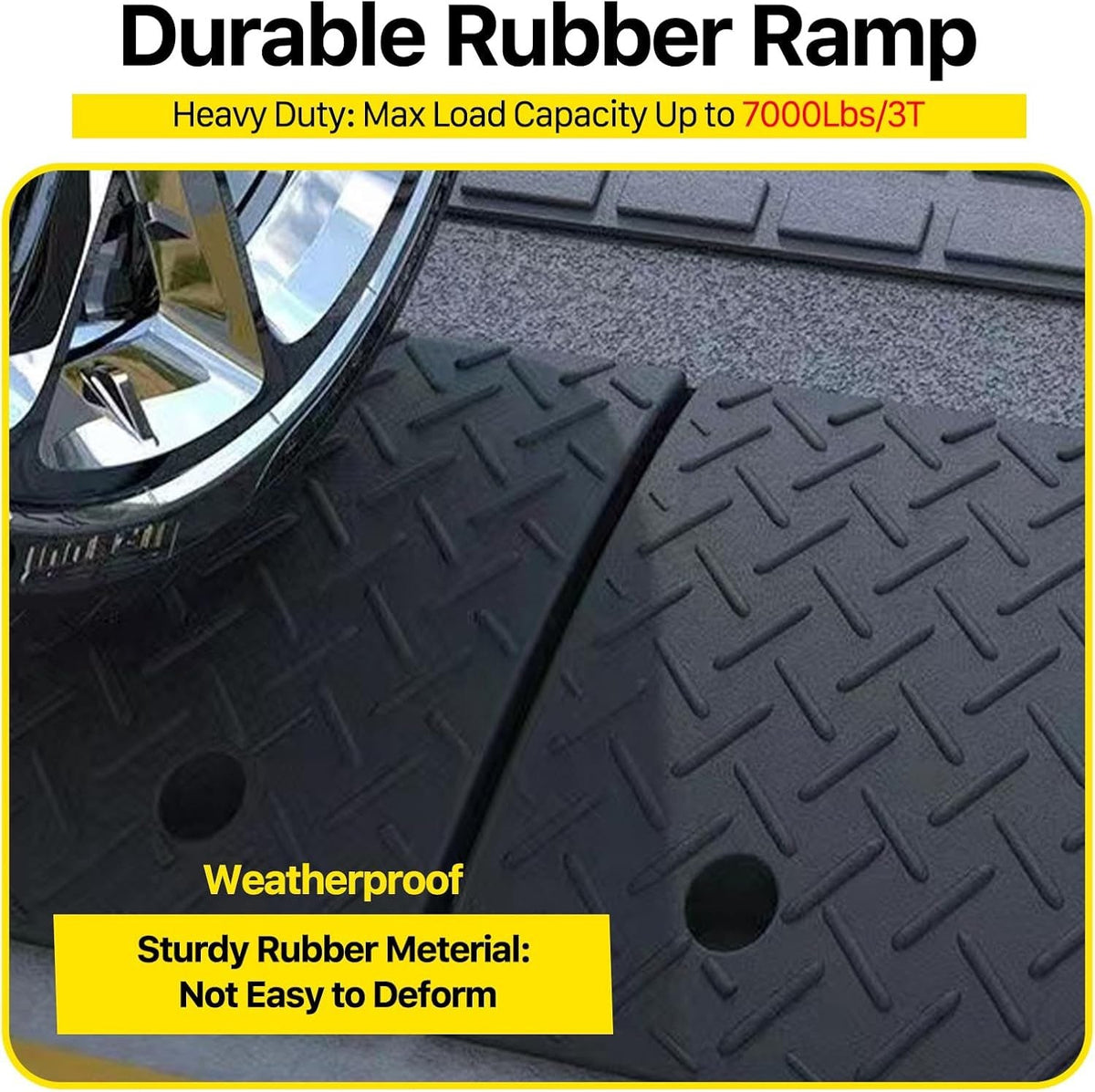 Kerb Ramp Curb Ramp Pair 2-Piece Set