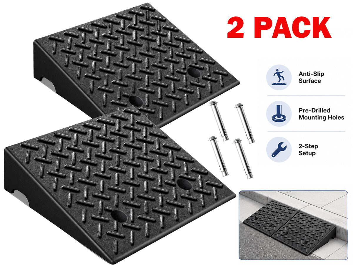 Kerb Ramp Curb Ramp Pair 2-Piece Set