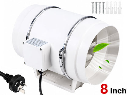 8inch Inline Extractor Fan Exhaust Duct