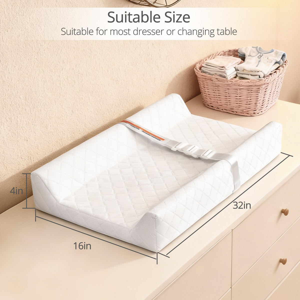 Quilted Change Pad Diaper Changing Mat