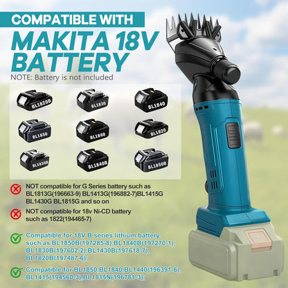 Cordless Electric Sheep Clipper Shearing Tool