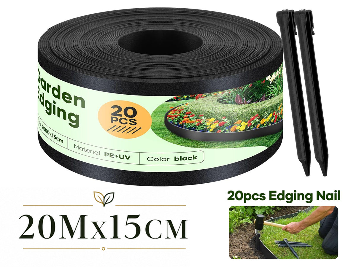 20M Garden Lawn Edging Border