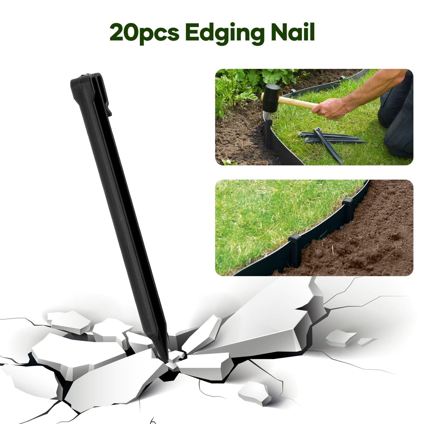 20M Garden Lawn Edging Border