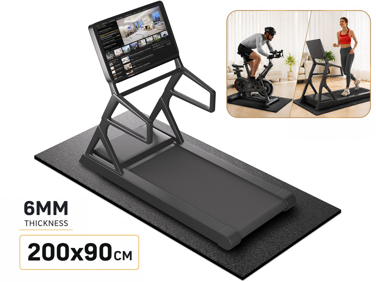 Treadmill Mat - Heavy-Duty Protective Floor Mat (90 x 200 cm)