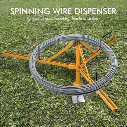 Spinning Jenny Wire Dispenser / Folding Spinning Jenny