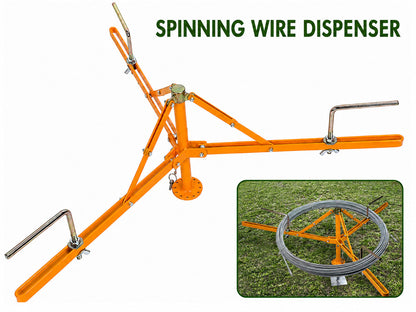 Spinning Jenny Wire Dispenser / Folding Spinning Jenny