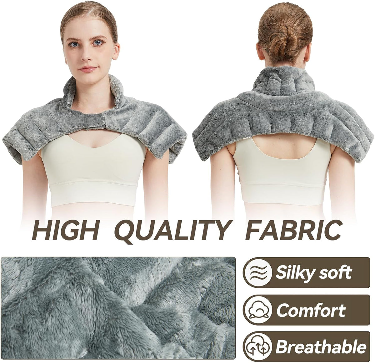 Microwavable Heating Pads for Neck & Shoulders