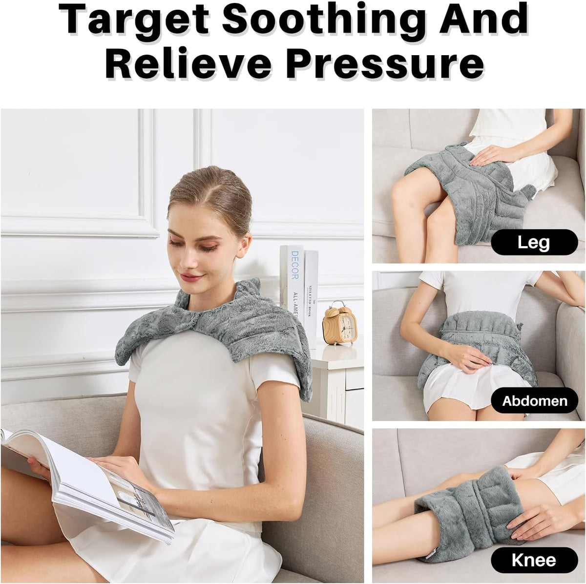 Microwavable Heating Pads for Neck & Shoulders
