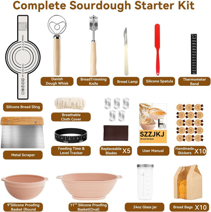 Bread Proofing Basket Set