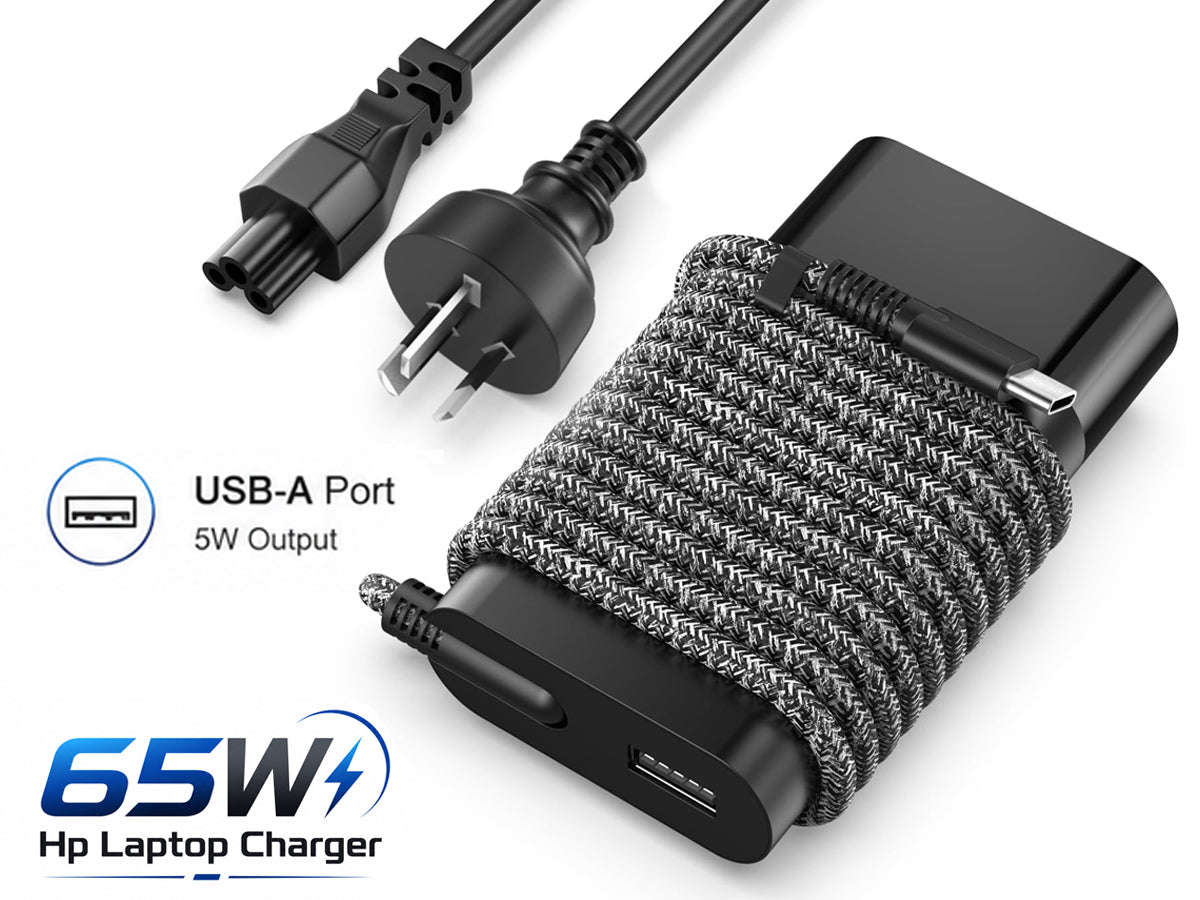 HP Laptop Charger 65W USB C