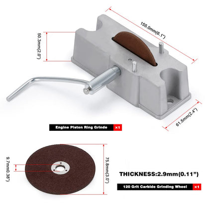 Piston Ring Gap Filer Tool for Filing Gaps